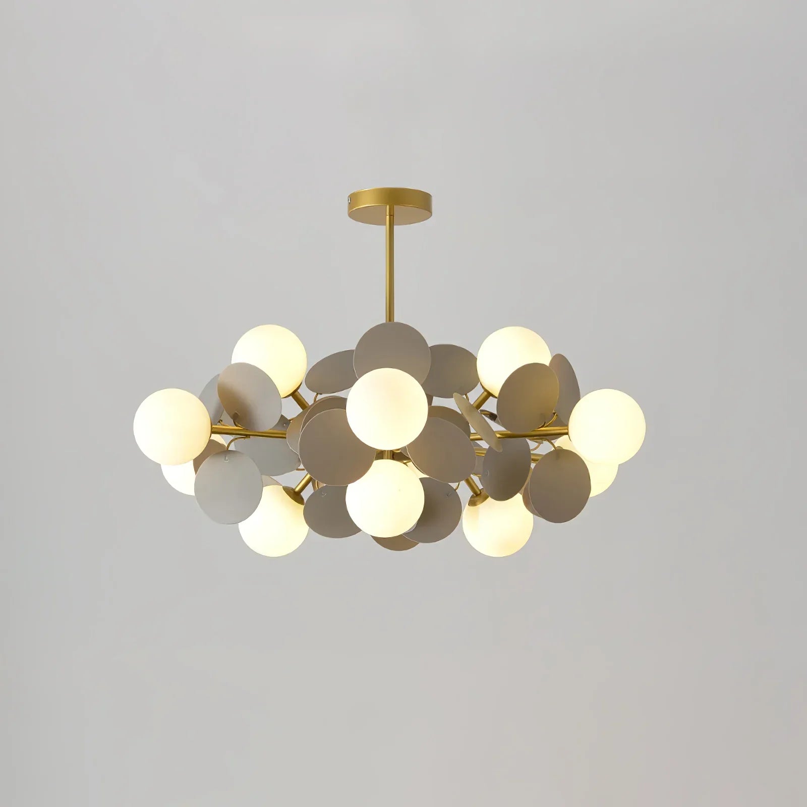 Chandelier Ceiling Floral Branch Multicoloured For Living Room