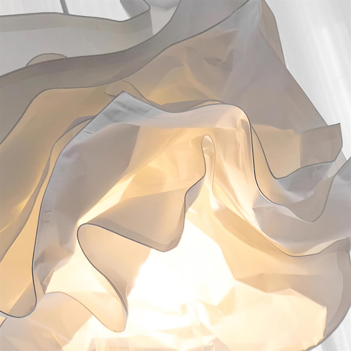 Pendant Light With Soft Ambient Glow Origami Paper