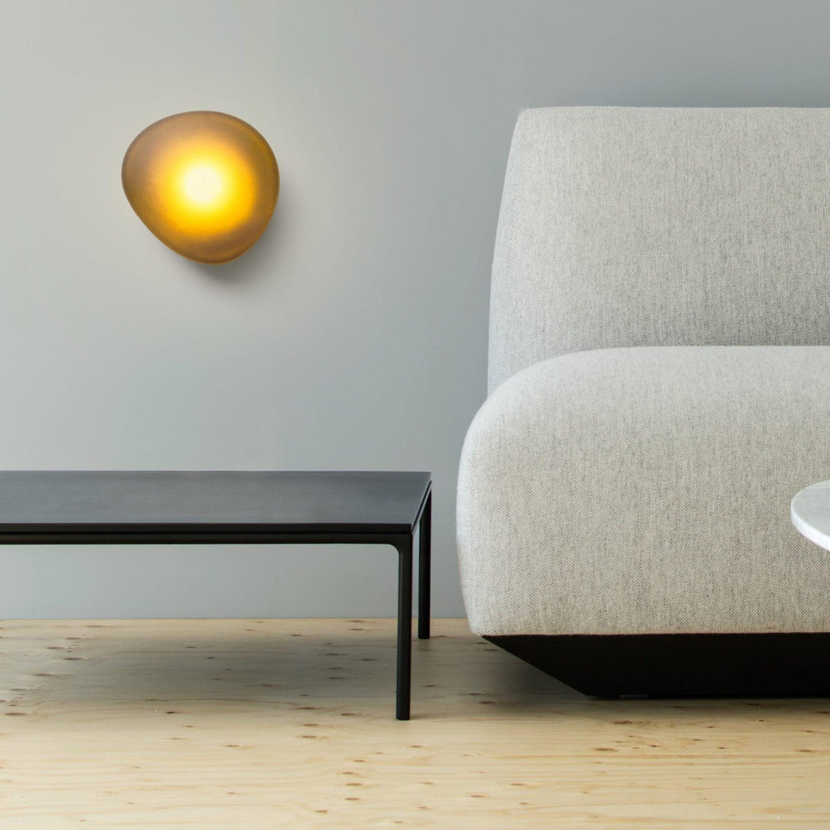 Living Room Wall Light Elegant Bubble Glass