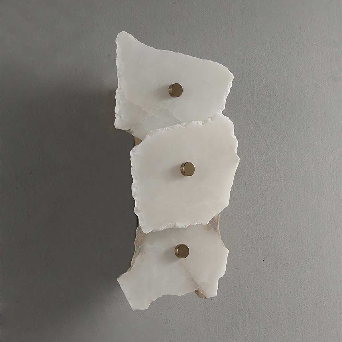 Soft LED Light Alabaster Floral Wall Lamp