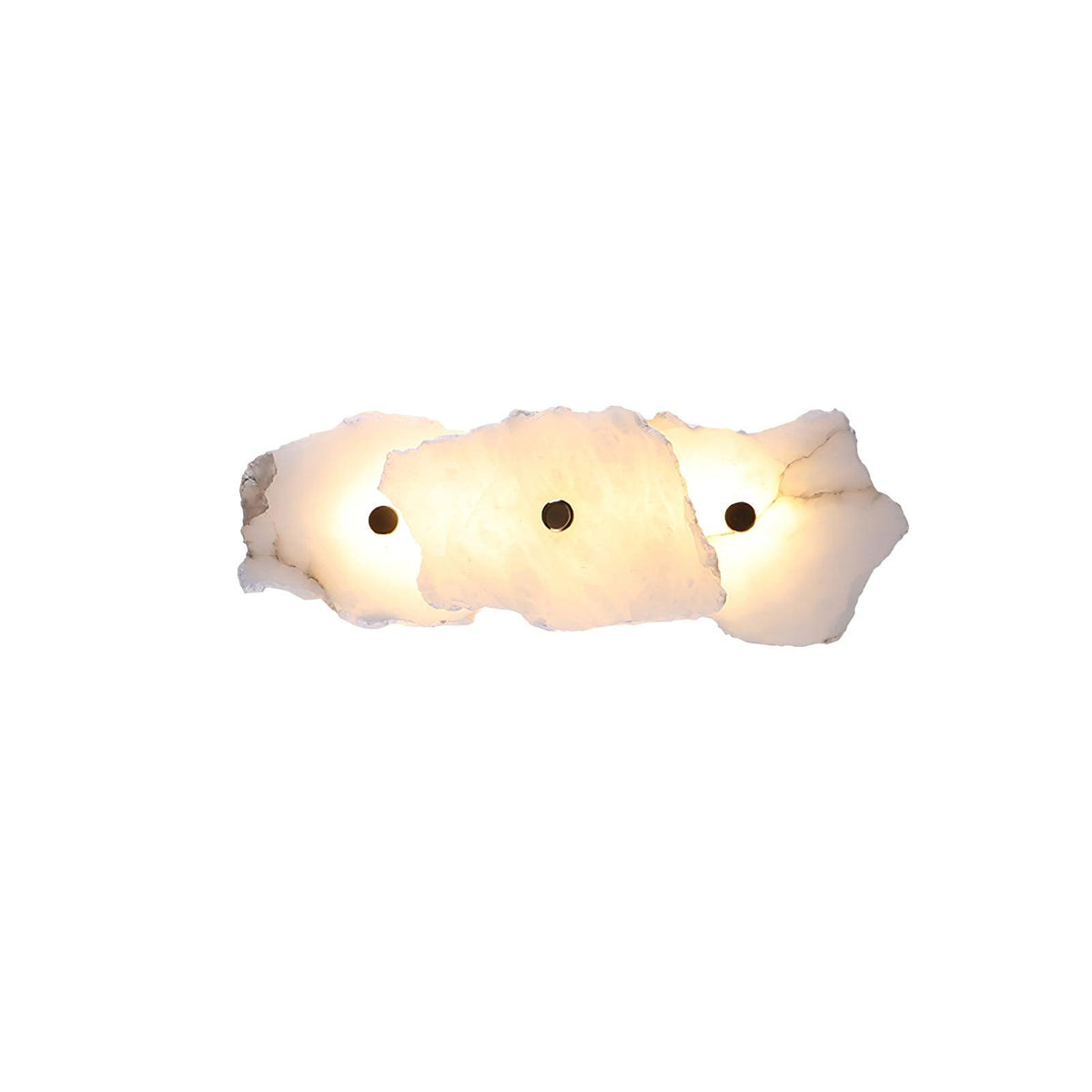 Soft LED Light Alabaster Floral Wall Lamp