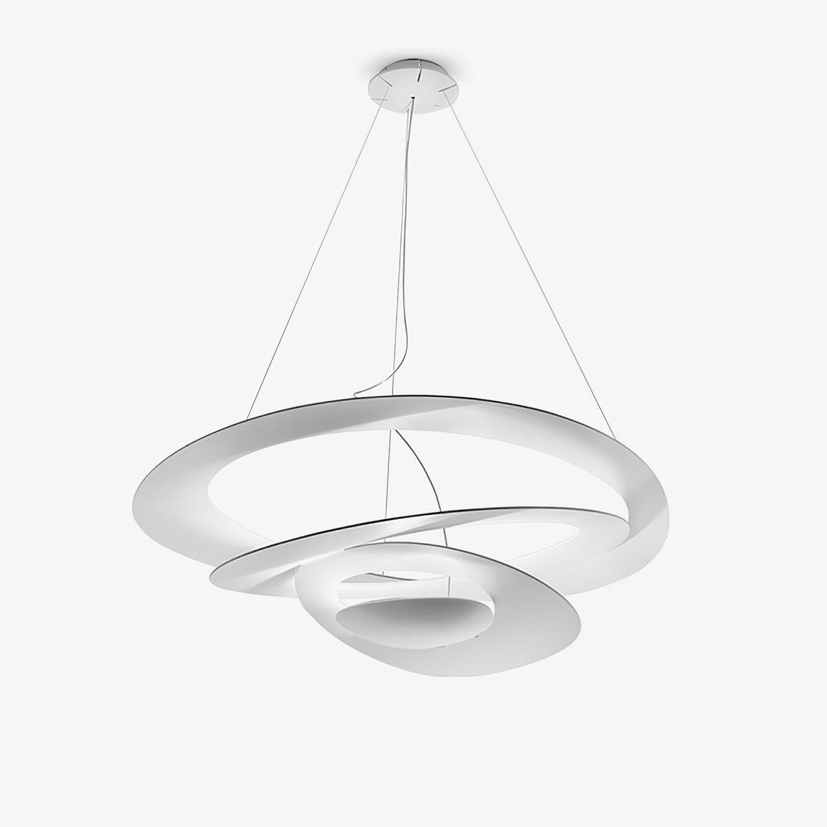 Warm Glow Modern Aluminum Lumenia Pendant Light