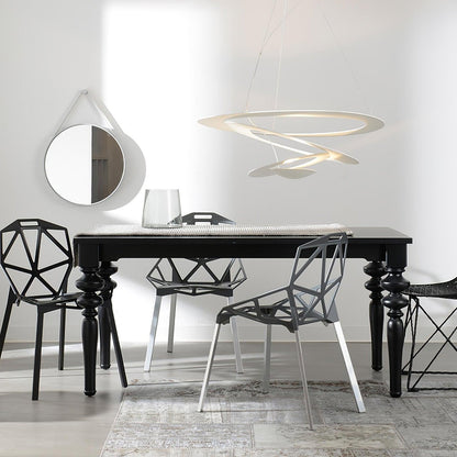 Warm Glow Modern Aluminum Lumenia Pendant Light