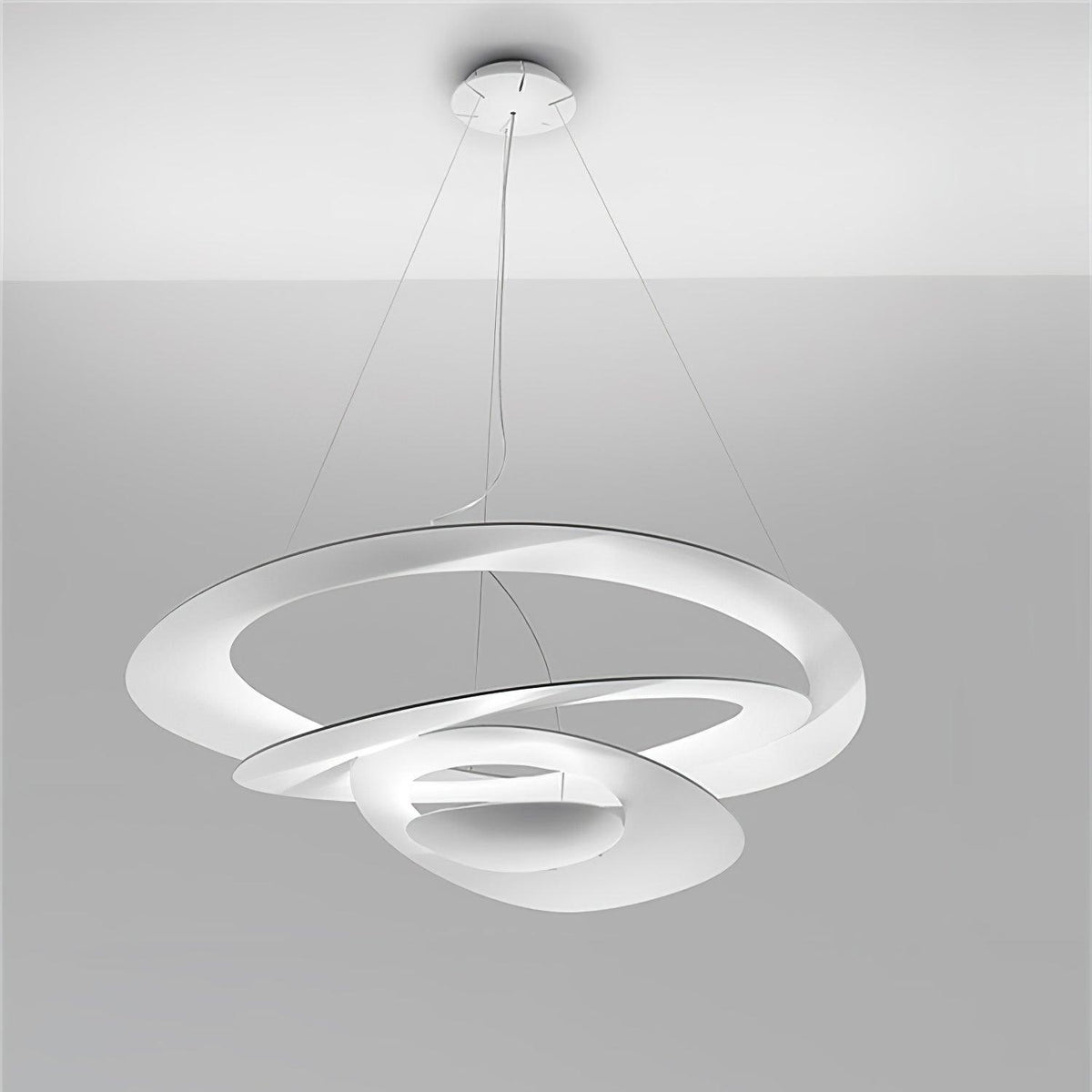 Warm Glow Modern Aluminum Lumenia Pendant Light