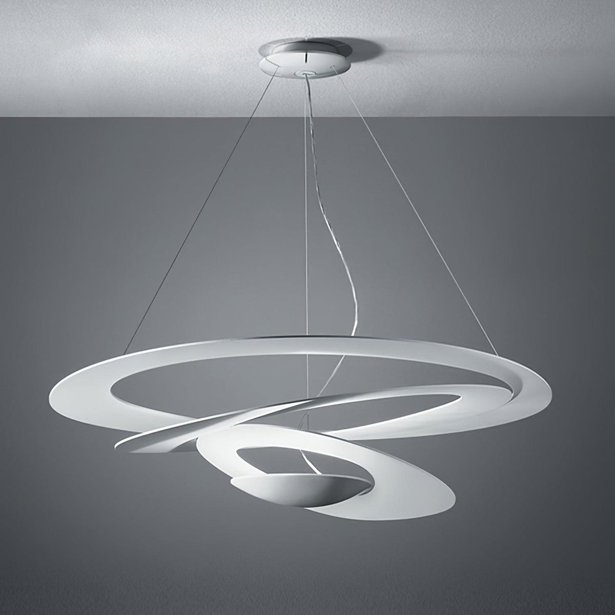 Warm Glow Modern Aluminum Lumenia Pendant Light
