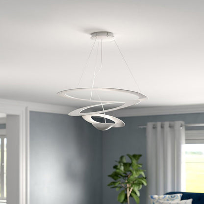 Warm Glow Modern Aluminum Lumenia Pendant Light