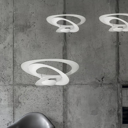 Warm Glow Modern Aluminum Lumenia Pendant Light