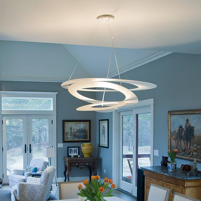 Warm Glow Modern Aluminum Lumenia Pendant Light