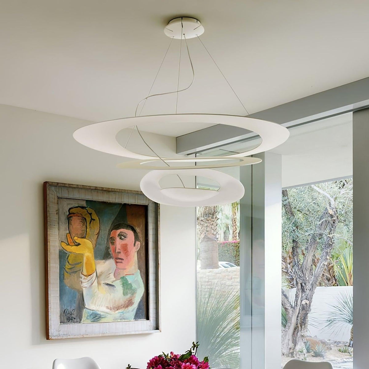 Warm Glow Modern Aluminum Lumenia Pendant Light