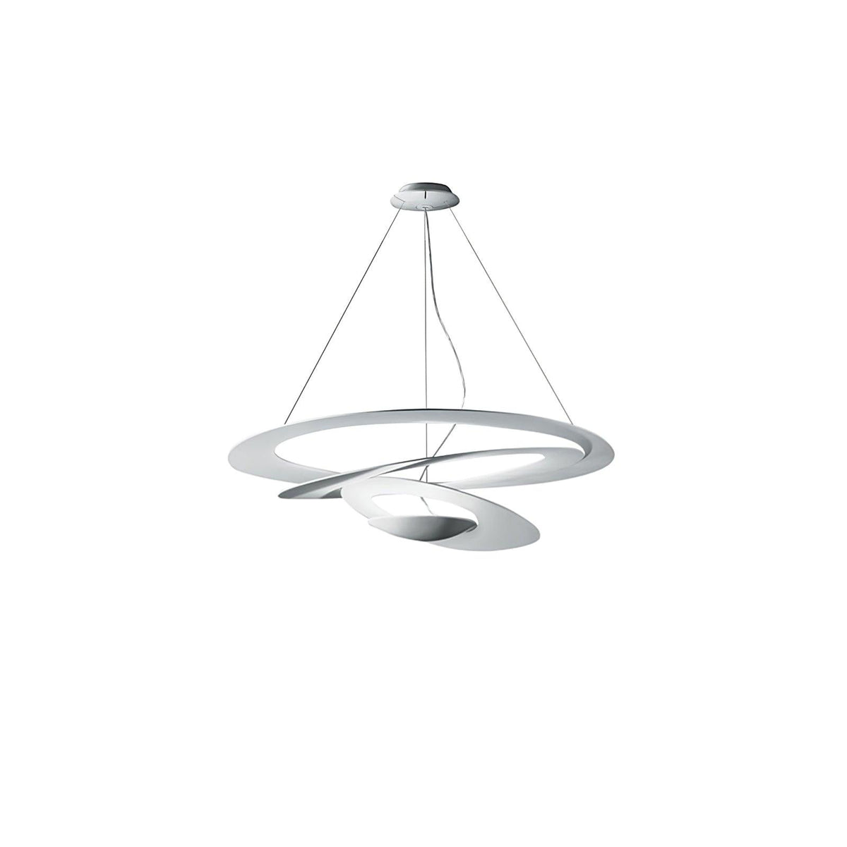 Warm Glow Modern Aluminum Lumenia Pendant Light