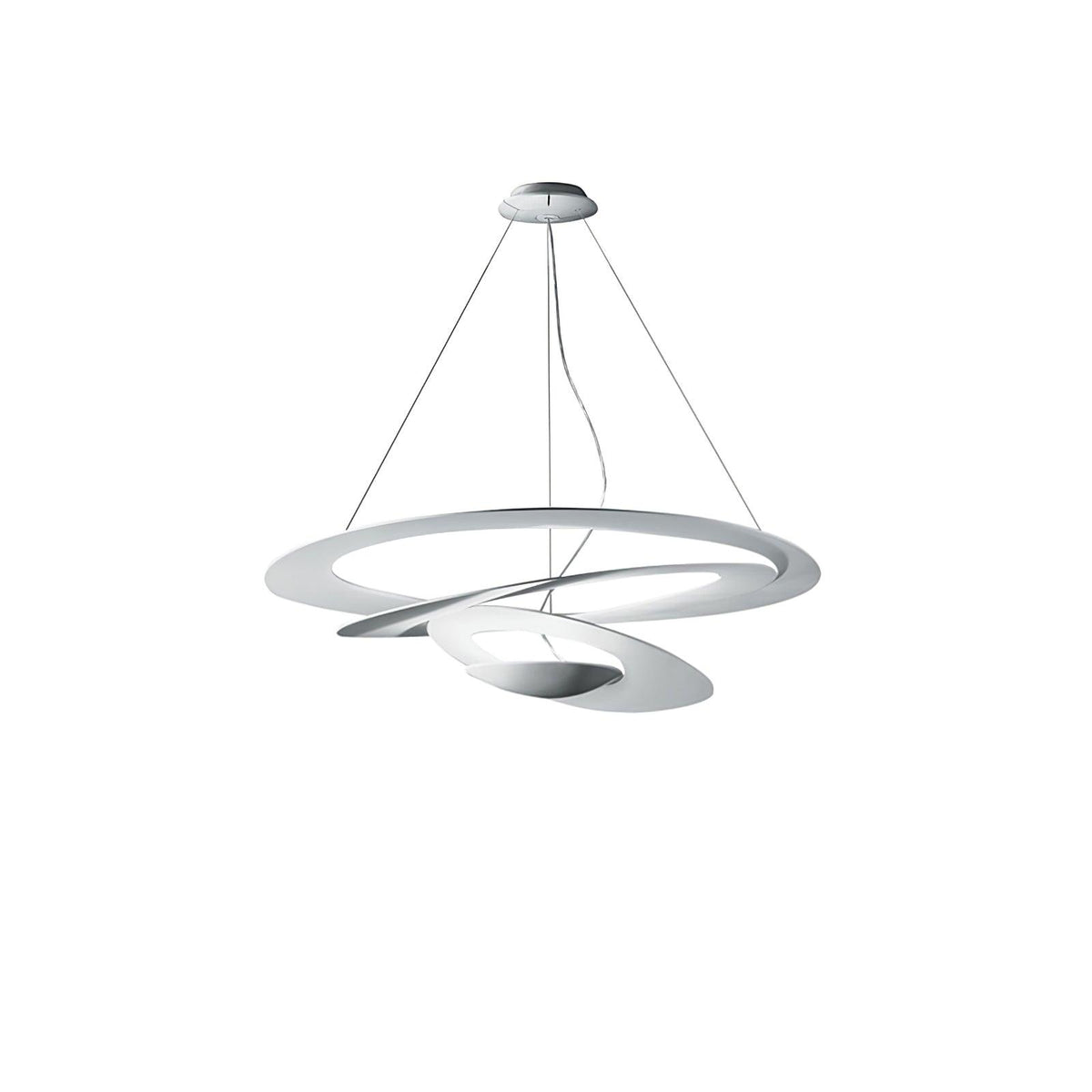 Warm Glow Modern Aluminum Lumenia Pendant Light