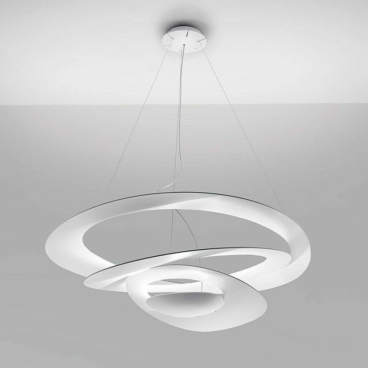 Warm Glow Modern Aluminum Lumenia Pendant Light