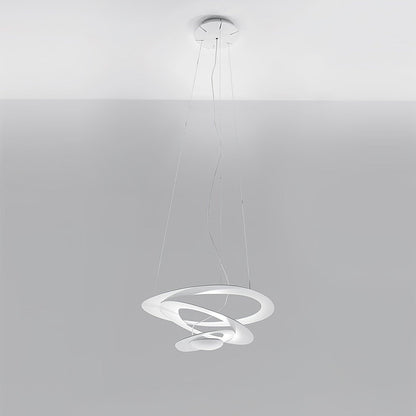 Warm Glow Modern Aluminum Lumenia Pendant Light