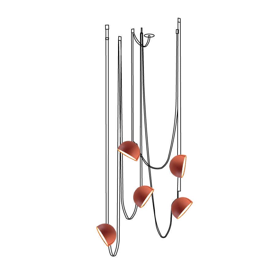 Glass Pendant Light With 360 Diffusion Contemporary