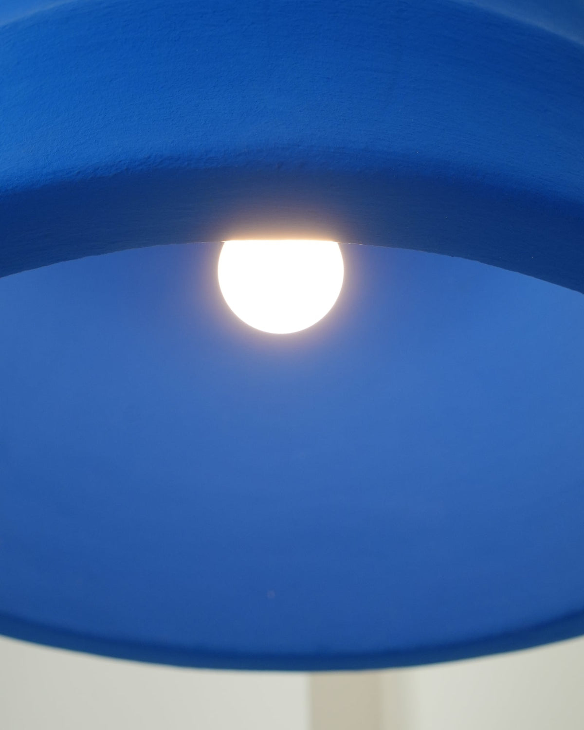 Warm Ambient Glow Resin Pendant Light