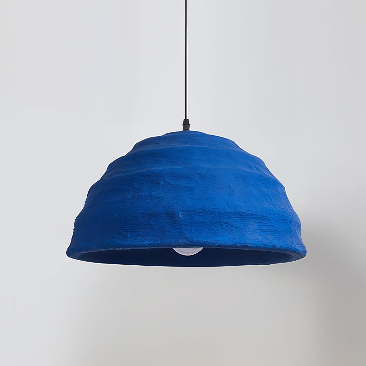 Warm Ambient Glow Resin Pendant Light