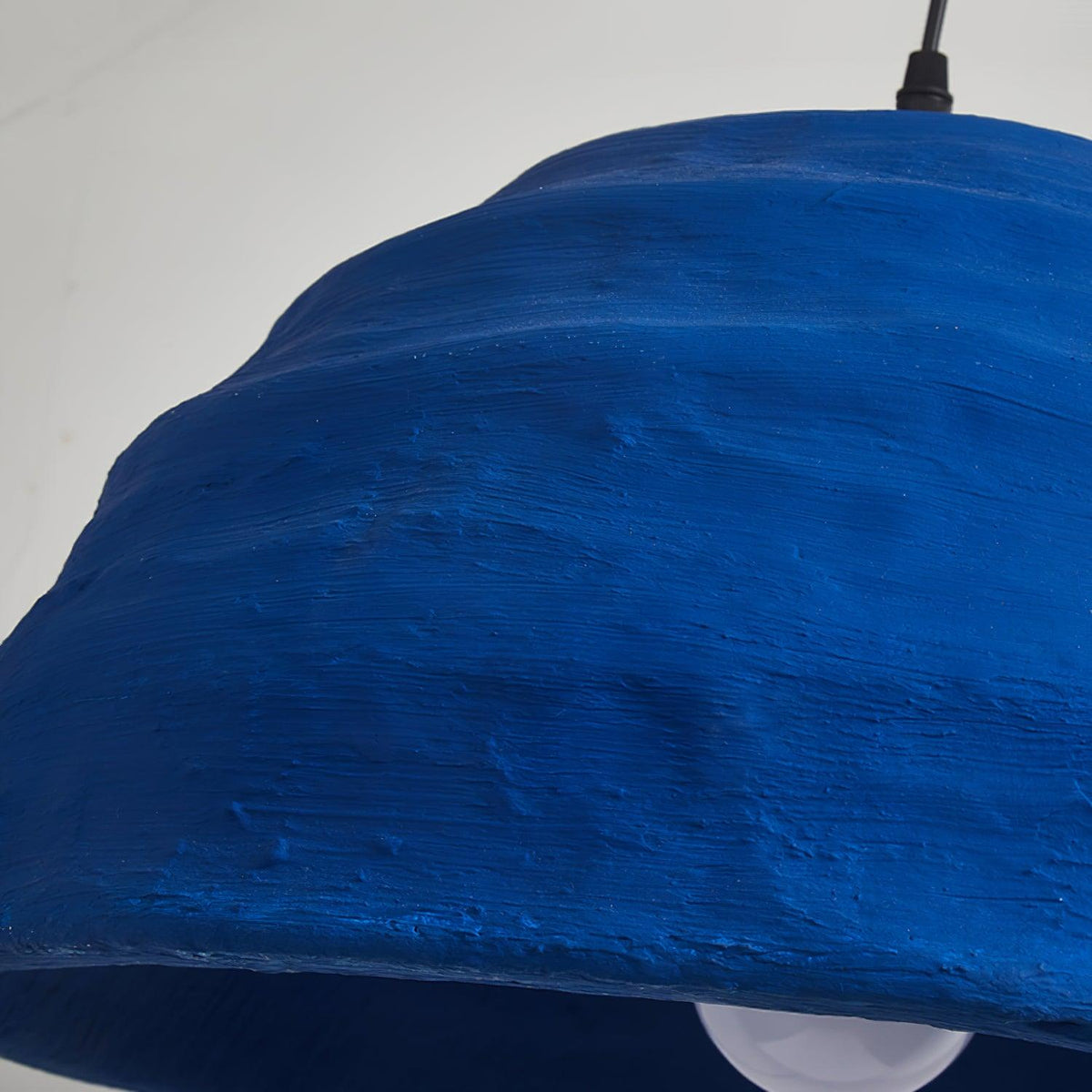 Warm Ambient Glow Resin Pendant Light