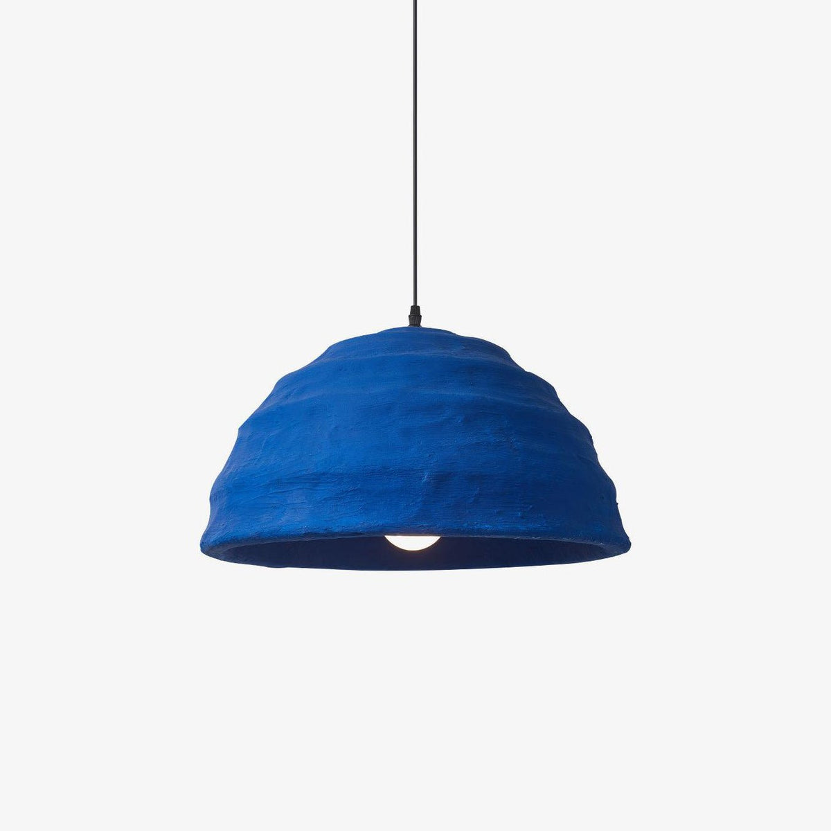Warm Ambient Glow Resin Pendant Light