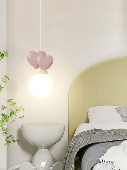 Soft Ambient Glow Milky Resin Pendant Light