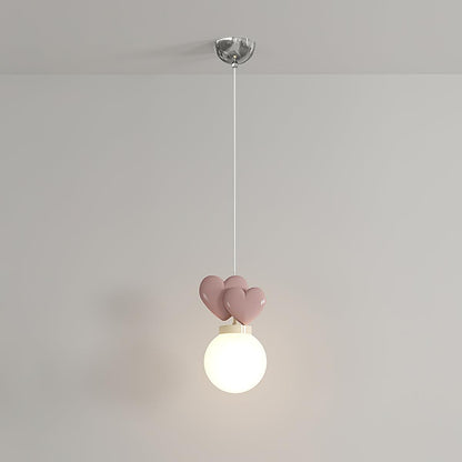 Soft Ambient Glow Milky Resin Pendant Light