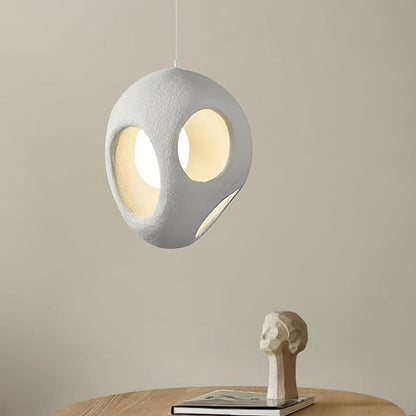 Warm Ambient Glow Minimalist Resin Pendant Light
