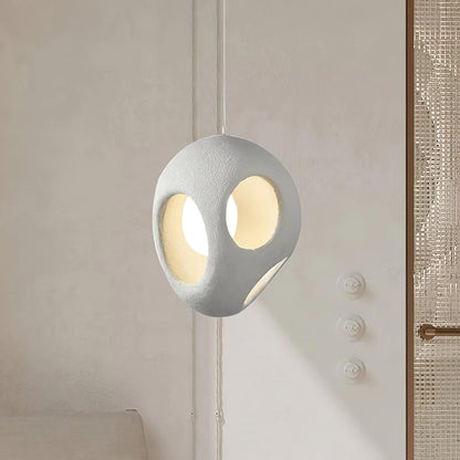 Warm Ambient Glow Minimalist Resin Pendant Light