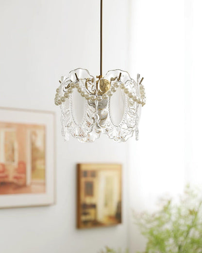 Pendant Light For Ambient Glow Elegant Glass Shade