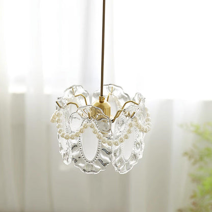 Pendant Light For Ambient Glow Elegant Glass Shade
