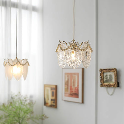 Pendant Light For Ambient Glow Elegant Glass Shade