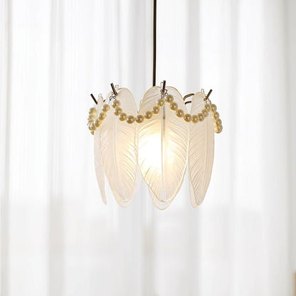 Pendant Light For Ambient Glow Elegant Glass Shade