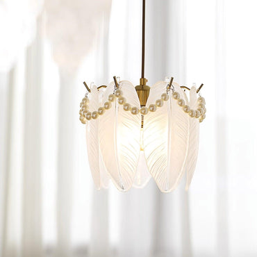 Pendant Light For Ambient Glow Elegant Glass Shade