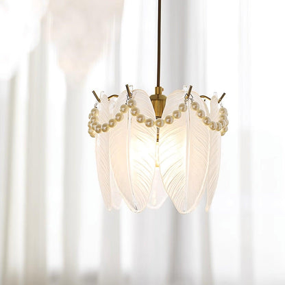 Pendant Light For Ambient Glow Elegant Glass Shade