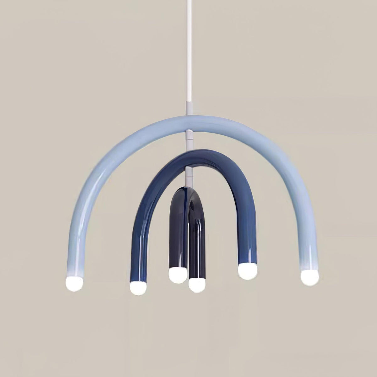 Pendant Light For Living And Dining Dimmable Rainbow Arc