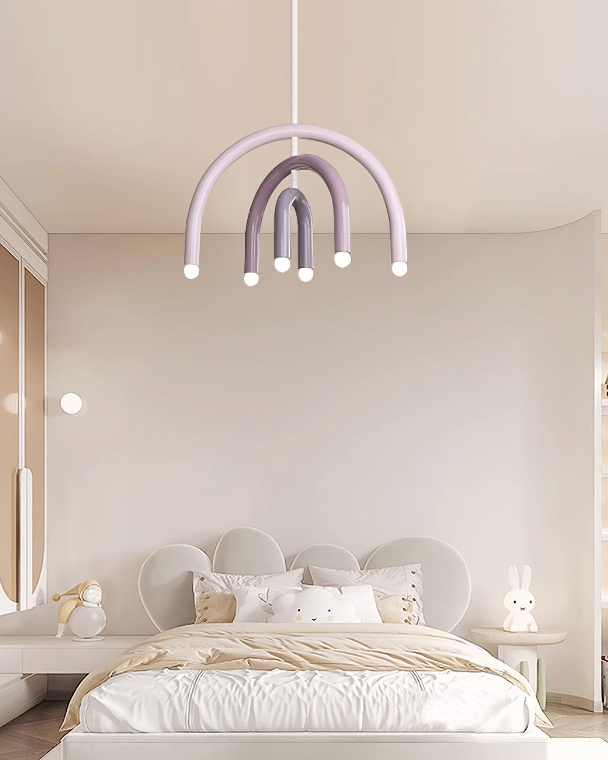 Pendant Light For Living And Dining Dimmable Rainbow Arc
