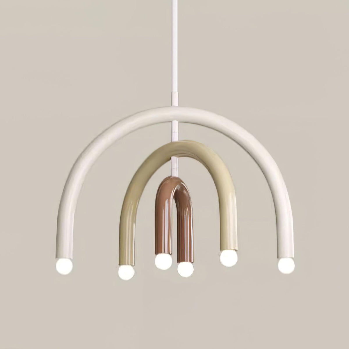 Pendant Light For Living And Dining Dimmable Rainbow Arc