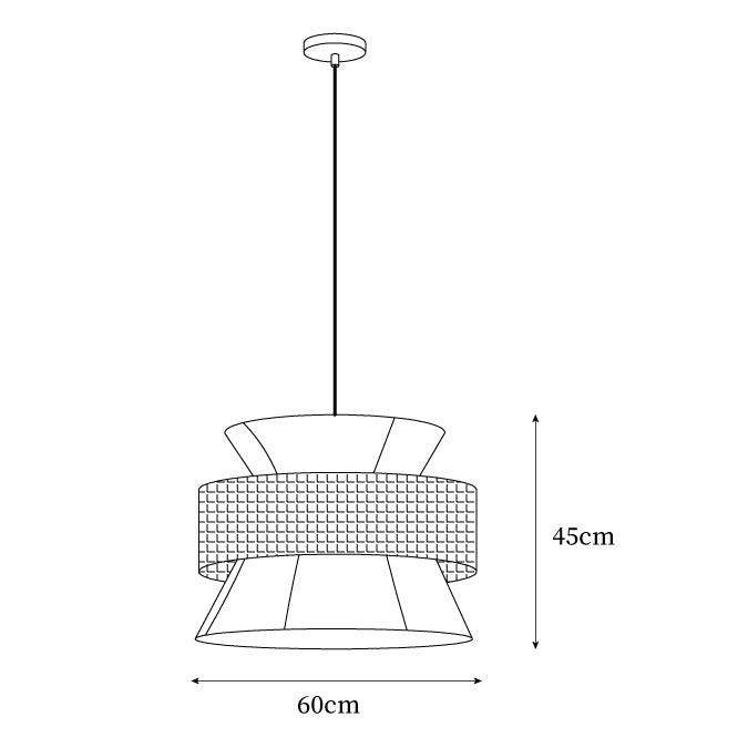 Warm Natural Ambience Rattan Pendant Light