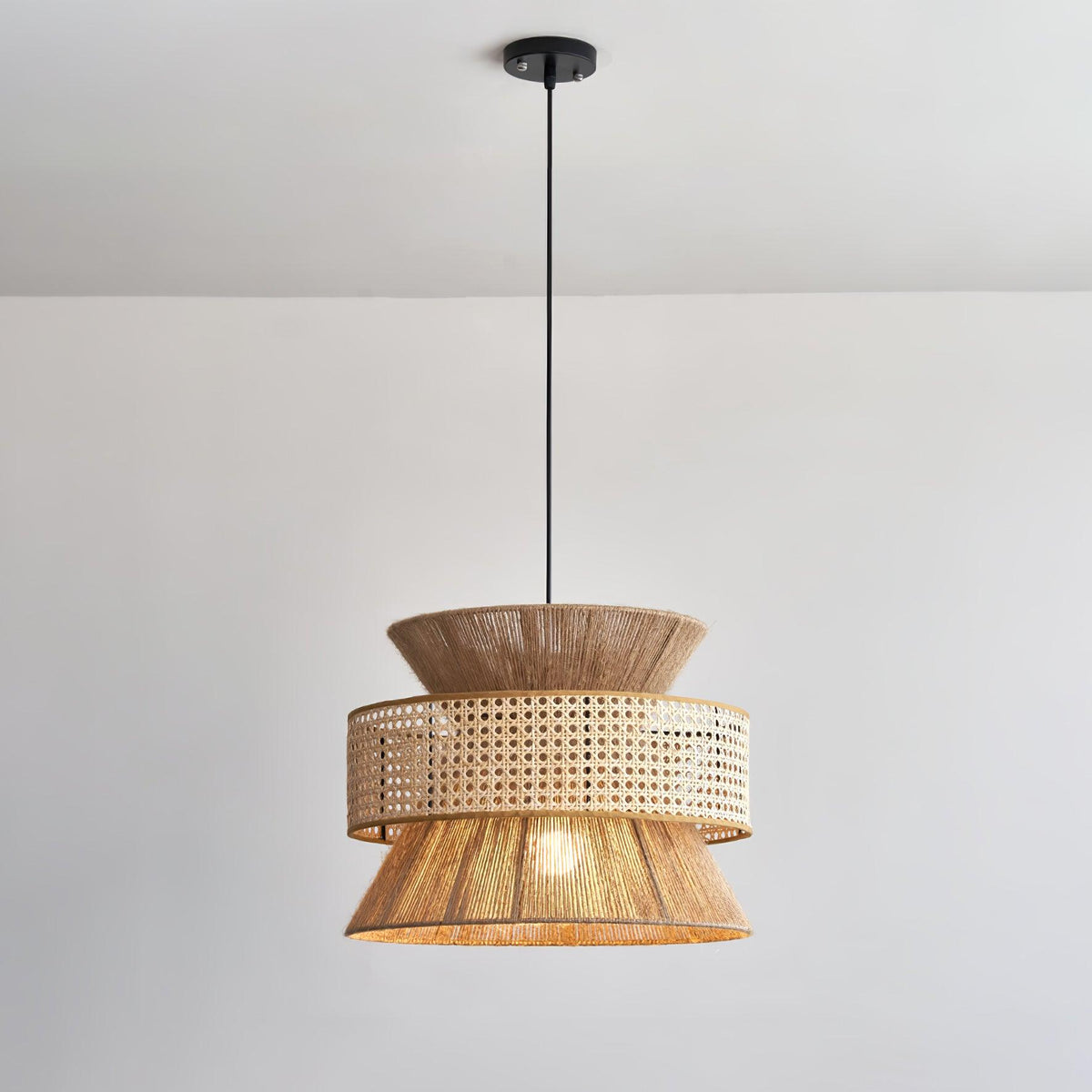 Warm Natural Ambience Rattan Pendant Light