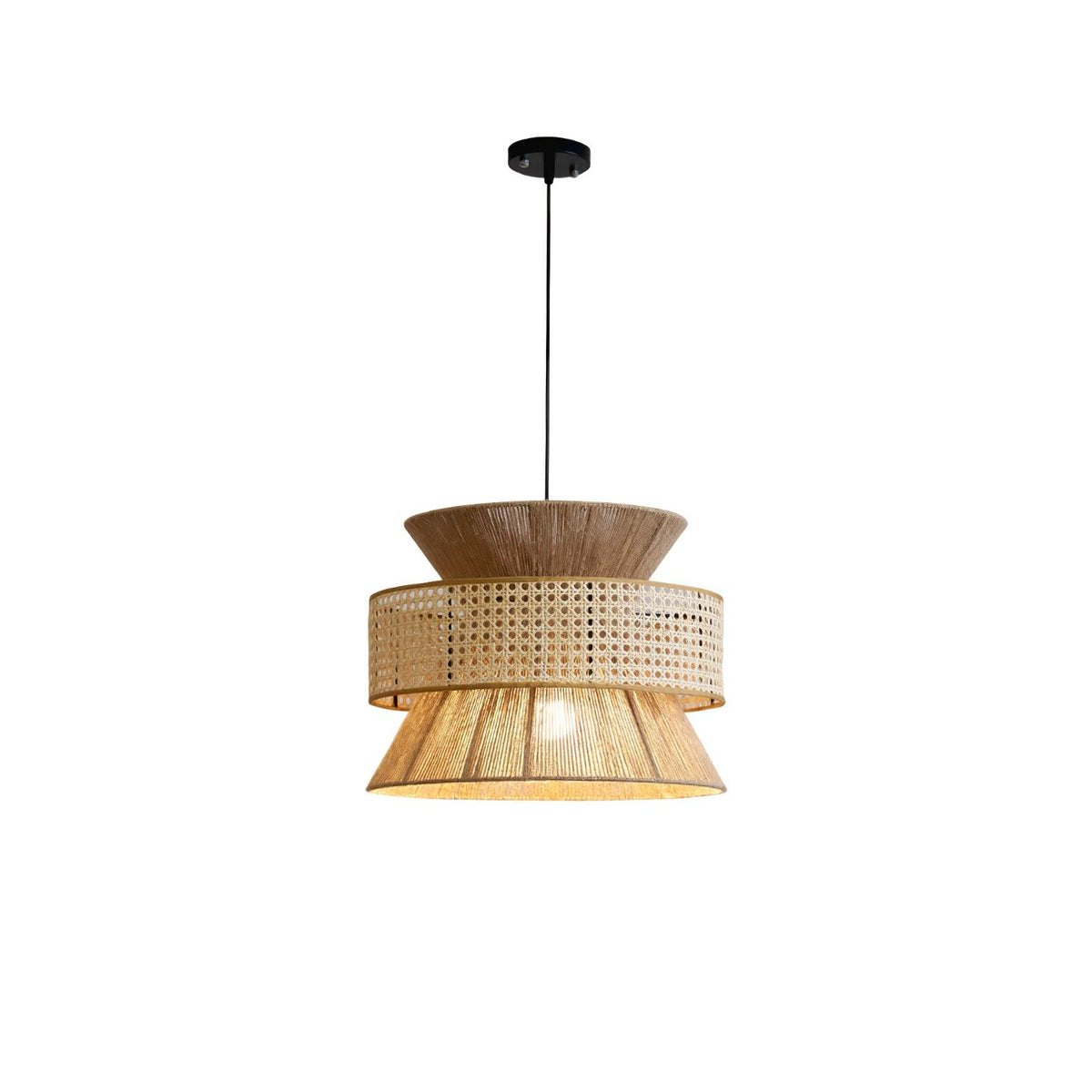 Warm Natural Ambience Rattan Pendant Light