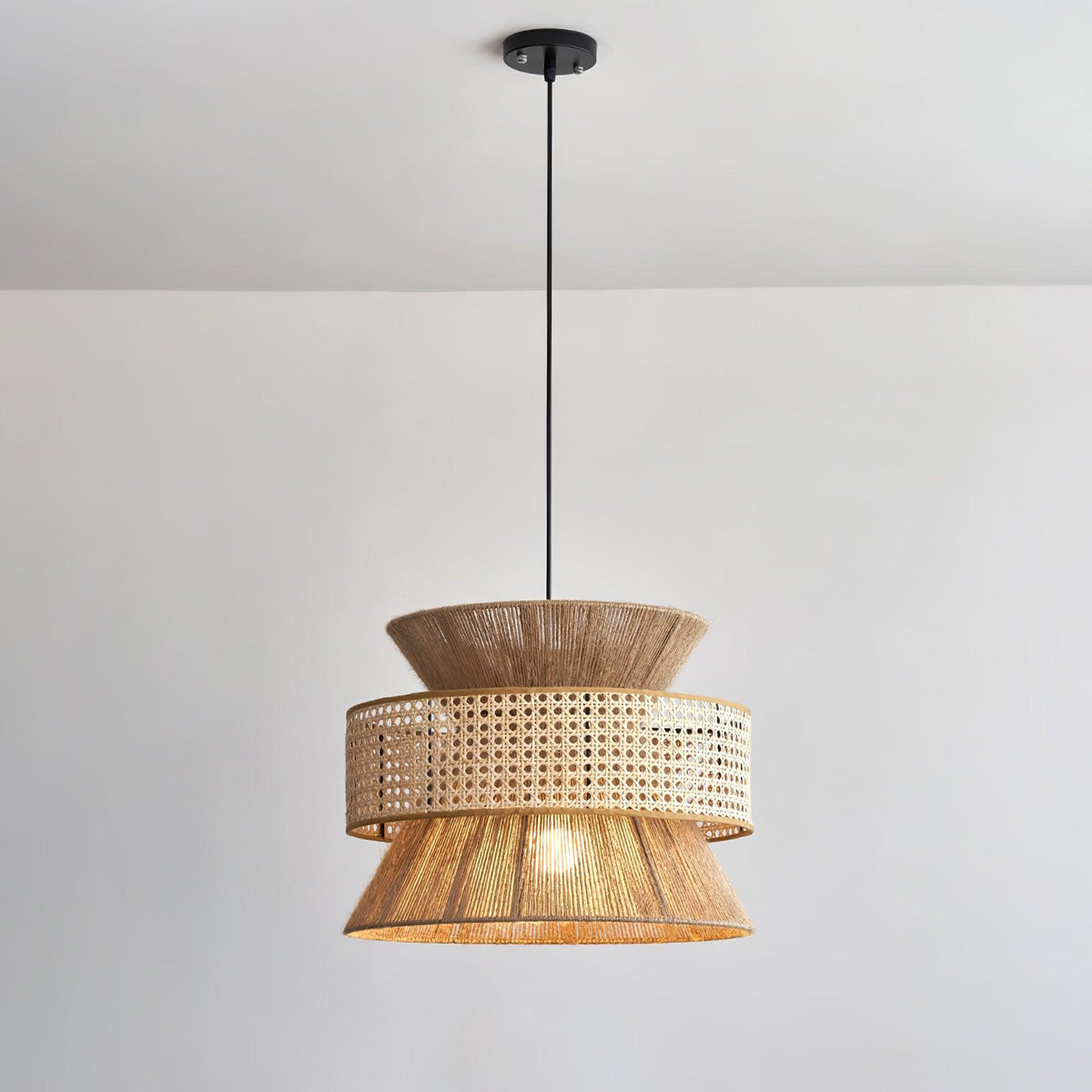 Warm Natural Ambience Rattan Pendant Light