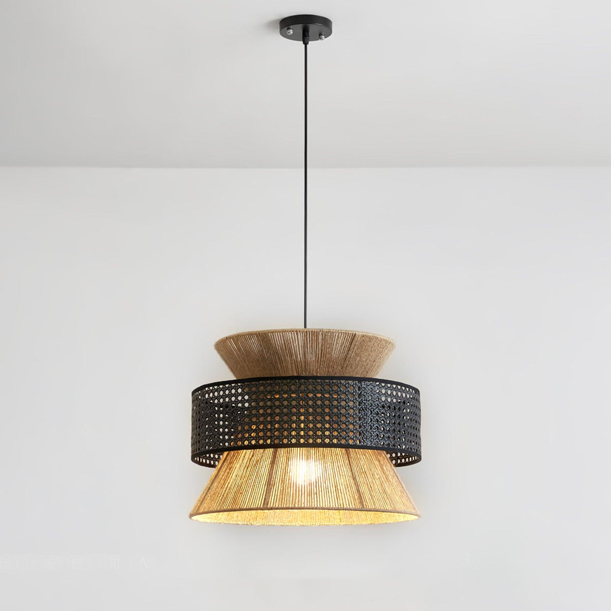 Warm Natural Ambience Rattan Pendant Light