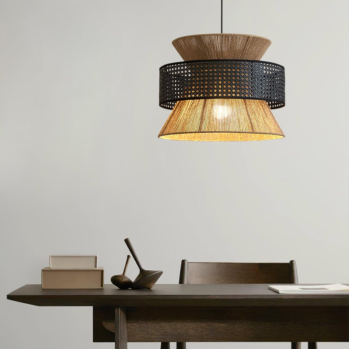 Warm Natural Ambience Rattan Pendant Light