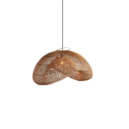 Cozy Living Rooms Rattan Pendant Light Rustic