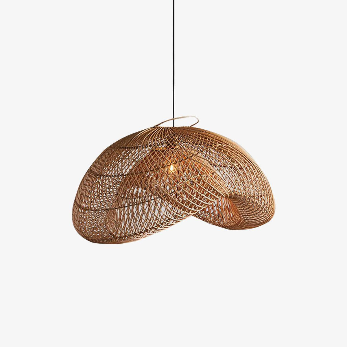 Cozy Living Rooms Rattan Pendant Light Rustic