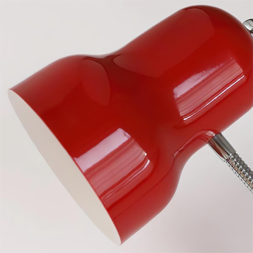 Dimmable Red Chrome Wall Light