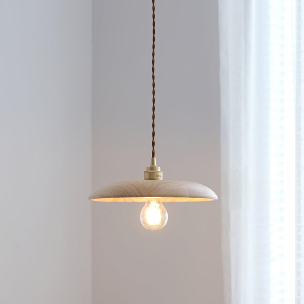 Lamp Pendant Wood Vintage For Ambience Warm