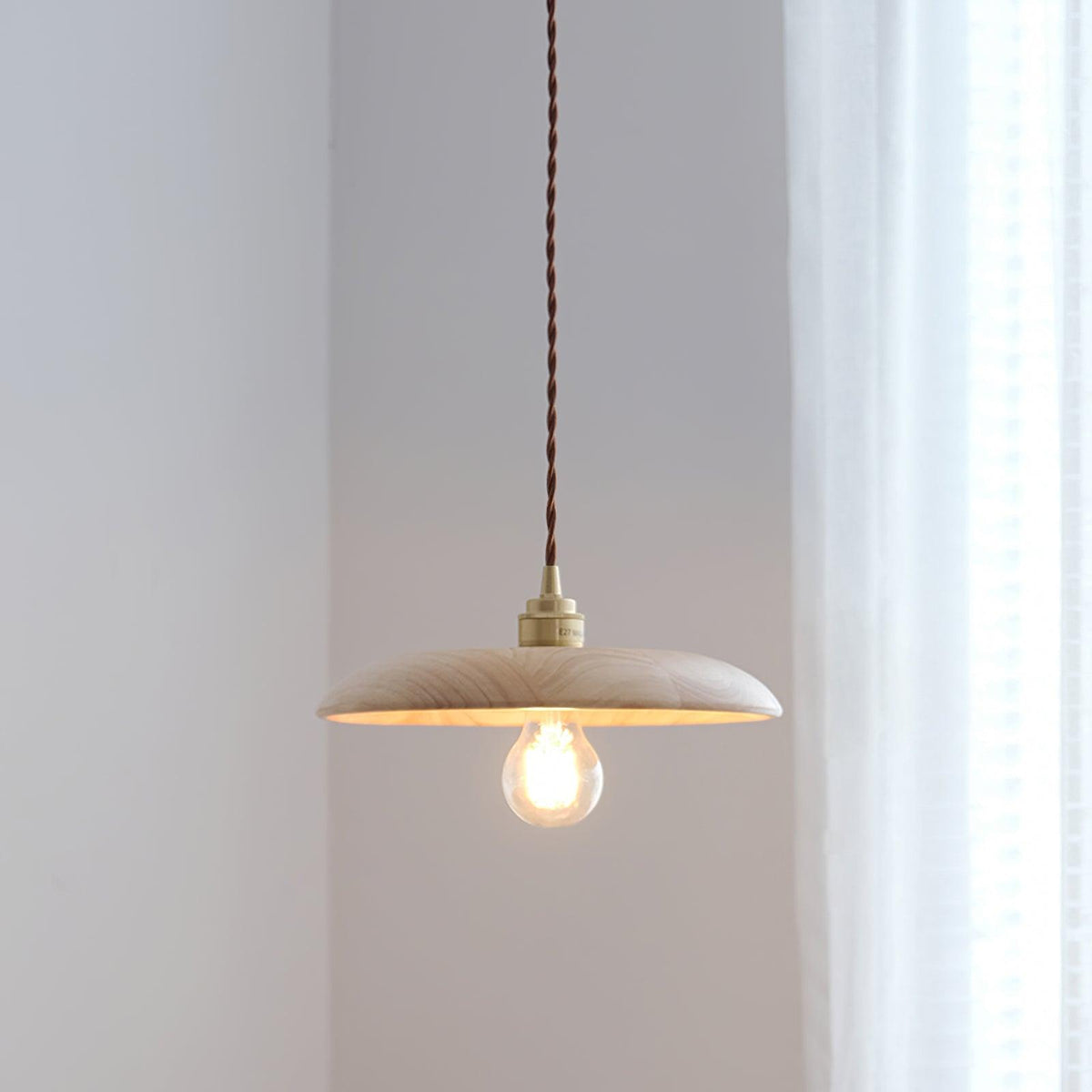 Lamp Pendant Wood Vintage For Ambience Warm