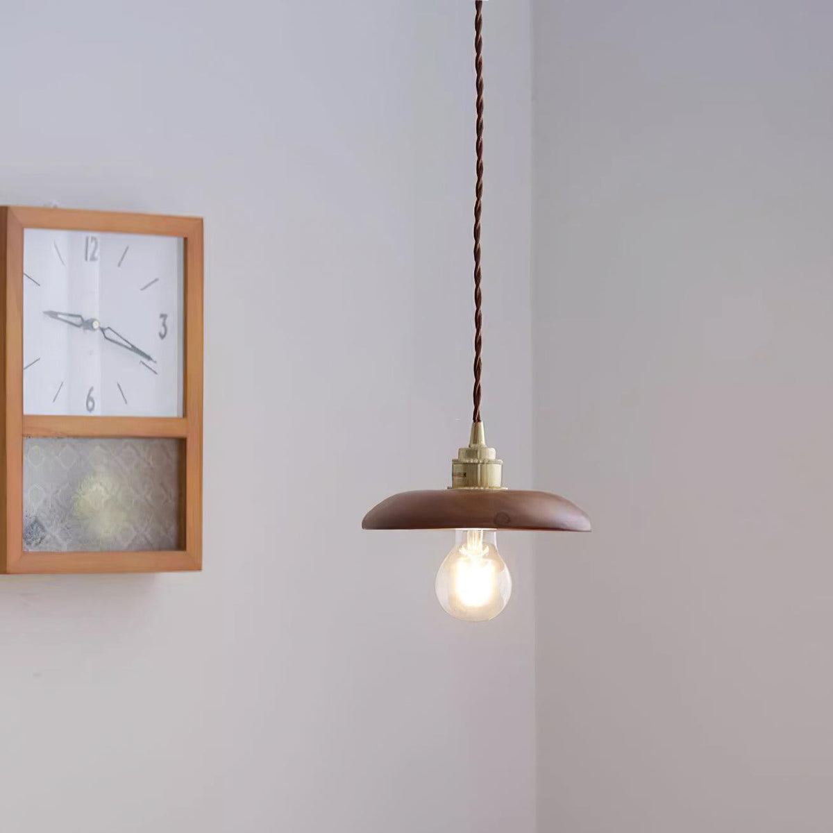 Lamp Pendant Wood Vintage For Ambience Warm
