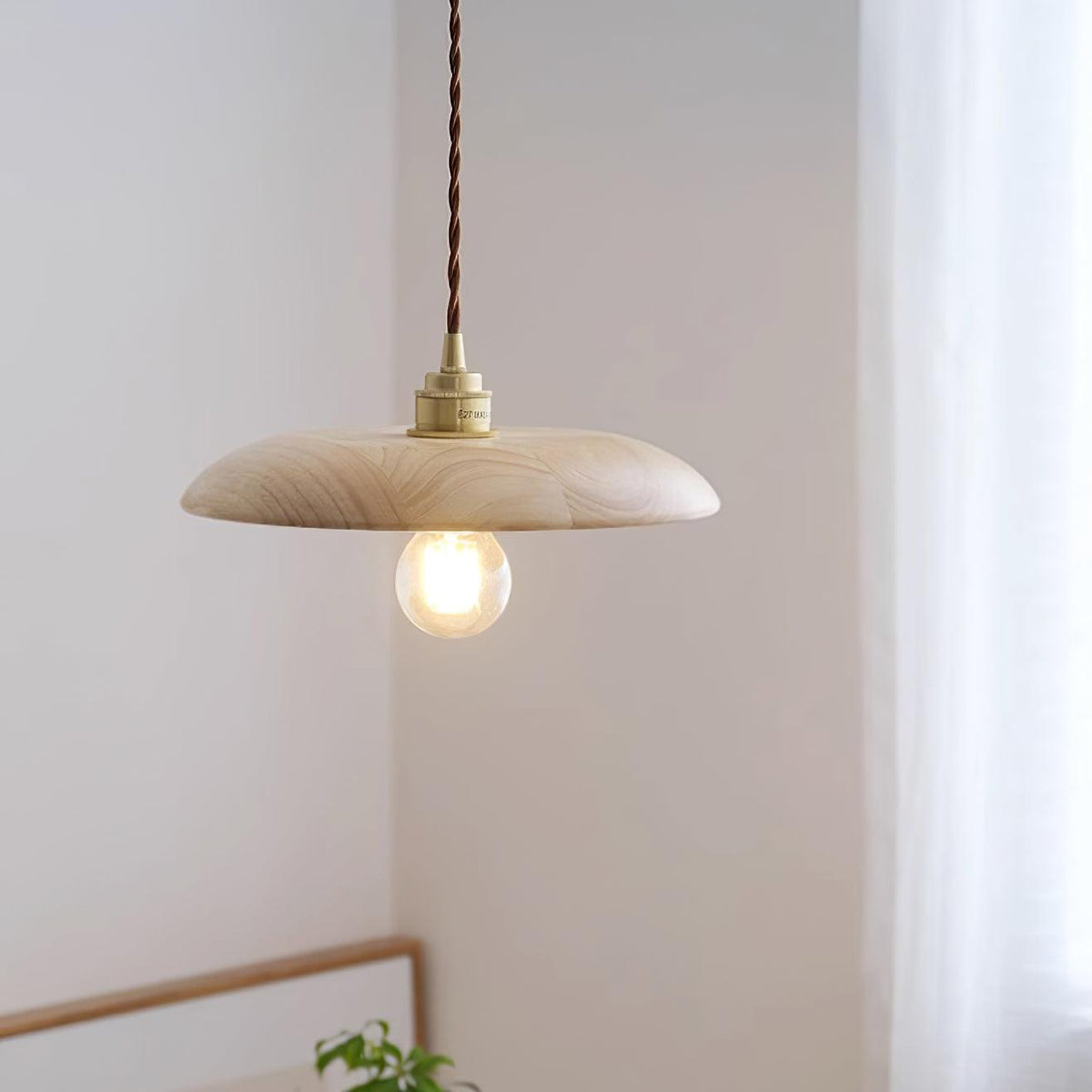 Lamp Pendant Wood Vintage For Ambience Warm
