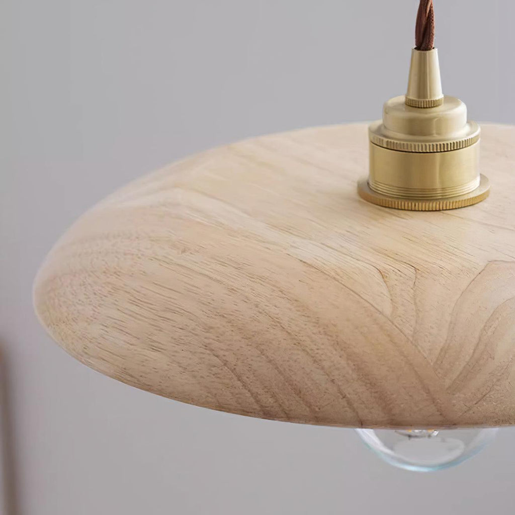 Lamp Pendant Wood Vintage For Ambience Warm
