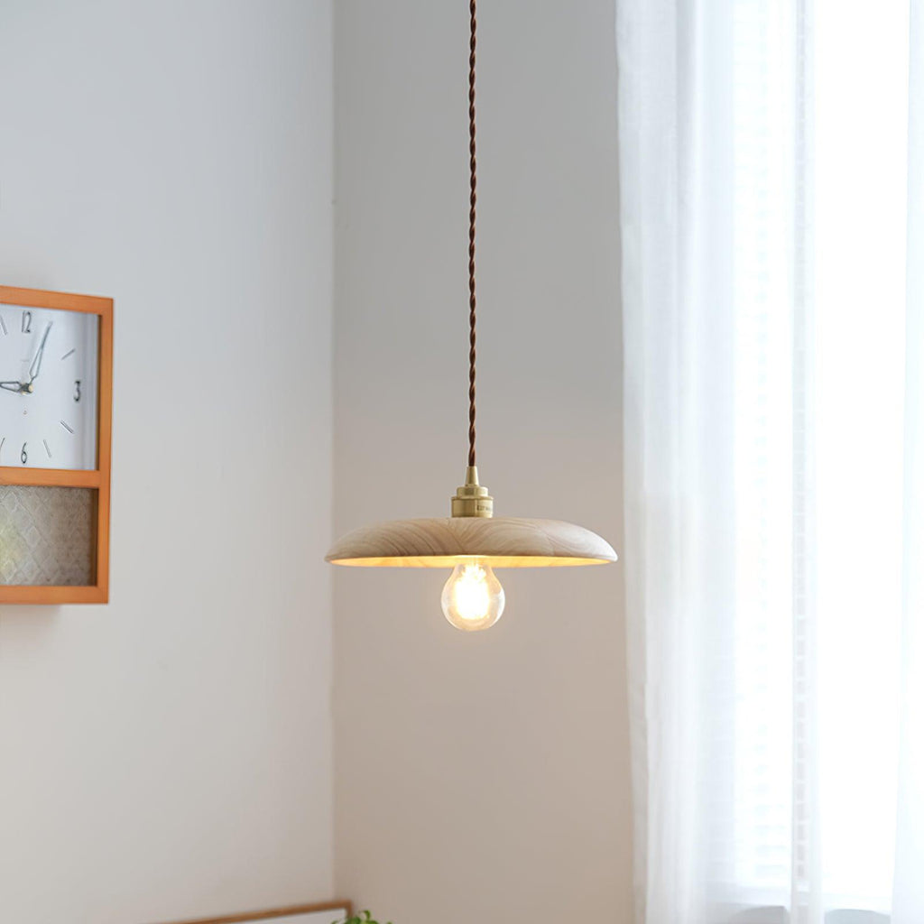 Lamp Pendant Wood Vintage For Ambience Warm